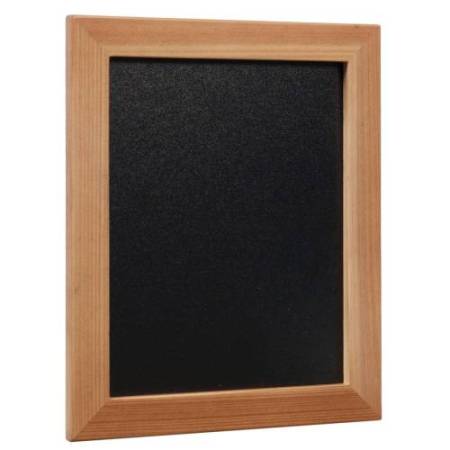 Lavagna Woody - teak - 20 x 24 cm - Securit