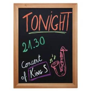 Lavagna Woody - teak - 30 x... 2