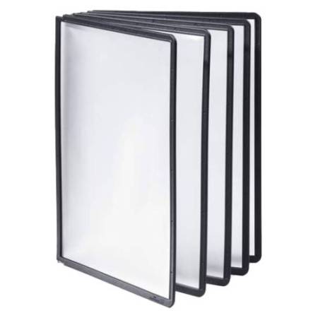 Pannelli di ricambio Sherpa per leggii Vario - nero - Durable - conf. 5 pezzi