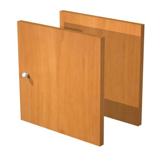 Coppia ante Rainbow - 32,2x32,1 cm -...