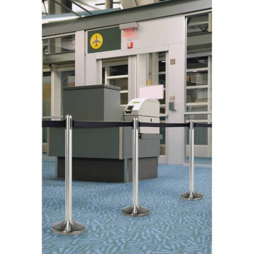 Colonnina segnapercorso cromata -...