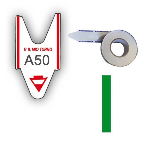 Rotolo da 2000 ticket per elimina...
