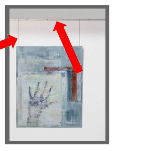 Kit appendi quadri a parete Arte...