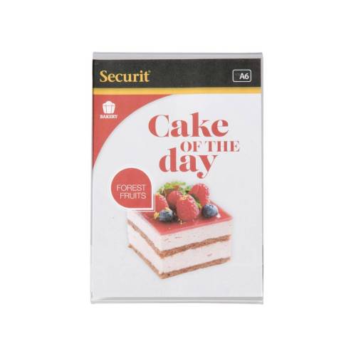 Display Portamenù a L - 10,5 x 15 cm...