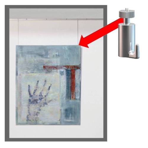 Ganci per kit Arte System - portata...