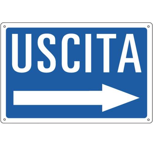 Cartello segnalatore - 30x20 cm -...