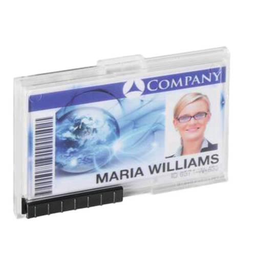 Portabadge PushBox Duo - 2 tessere...