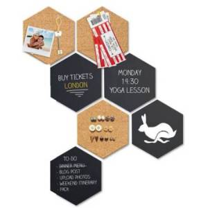 Set Wall Hexagon - lavagne...