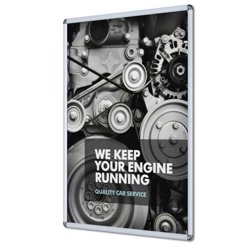 Cornice a scatto - angoli tondi - 70...