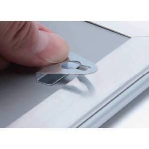 Ganci per cornici a scatto...