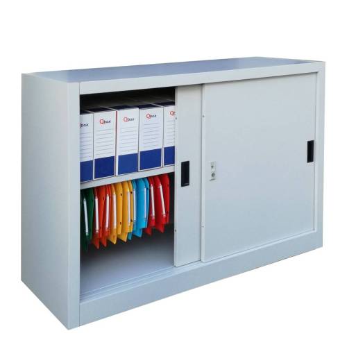 Armadio basso in metallo ad ante...