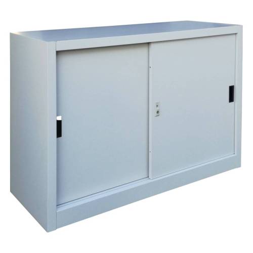 Armadio basso in metallo ad ante...