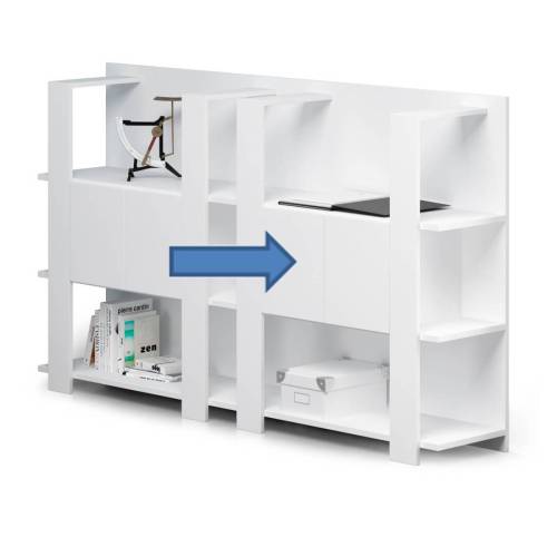 Coppia antine + paretine per libreria...