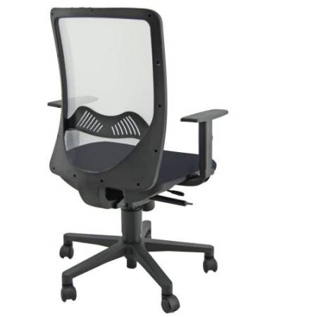 Seduta operativa Nathan NHAT - con braccioli regolabili - nero/grigio chiaro - Unisit