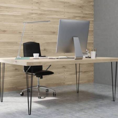 Lampada da tavolo Popy - a led - 6 W - alluminio/vetro - Unilux