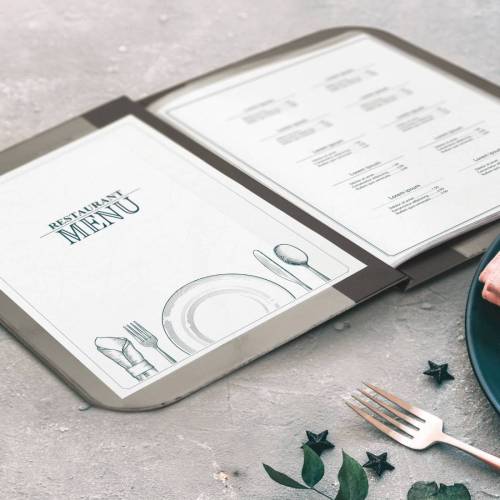 Portamenù Essential - A5 - 23,7x17,2...