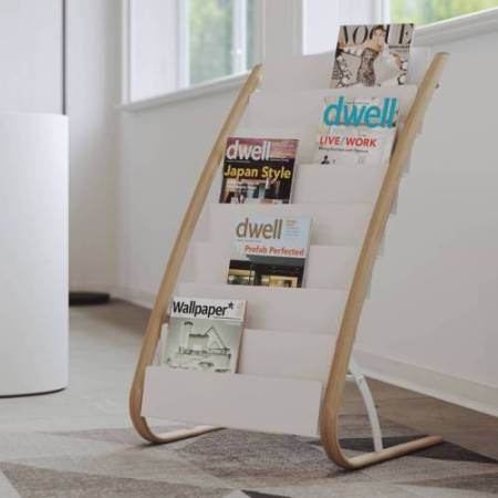 Portariviste da terra - 58 x 50 x 93 cm - 8 x 2 tasche - Alba