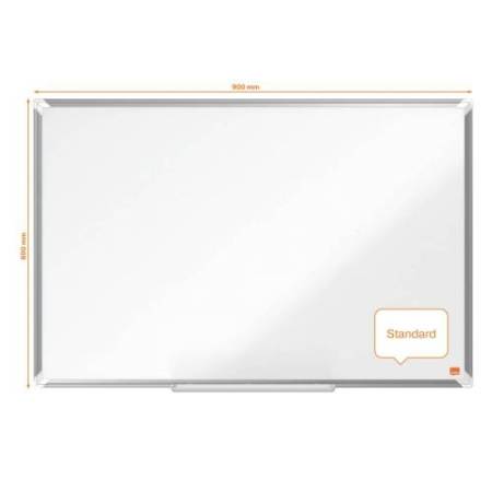 Lavagna bianca magnetica Premium Plus - 60 x 90 cm - Nobo