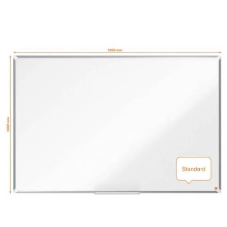 Lavagna bianca magnetica Premium Plus - 100 x 150 cm - Nobo