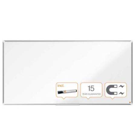 Lavagna bianca magnetica Premium Plus - 100  x  200 cm - Nobo