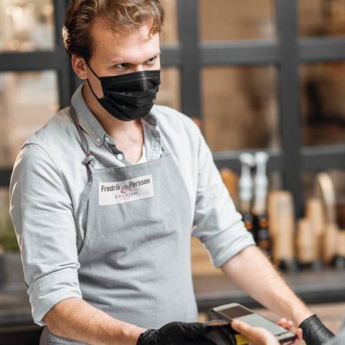 Badge adesivi Badgefix - 20 fogli con...