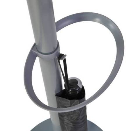 Appendiabiti Festival M - 5 posti - 175 cm - grigio/legno chiaro - Alba