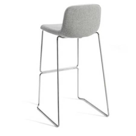 Sgabello Tosca TOS - senza braccioli - grigio chiaro - Unisit