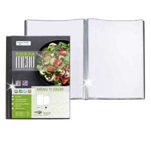 Porta menù TI - 2 buste -...