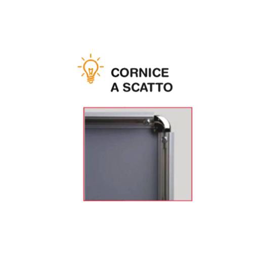 Cornice a scatto ST - autoportante -...