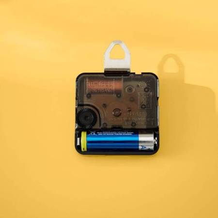 Orologio da parete Cosy - silenzioso - vetro - giallo - Leitz