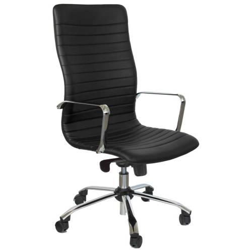 Poltrona direzionale Euterpe cromo...