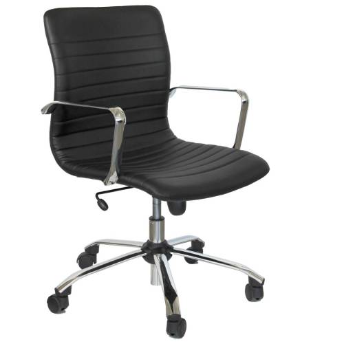 Poltrona direzionale Euterpe cromo...