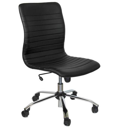 Poltrona direzionale Euterpe cromo...