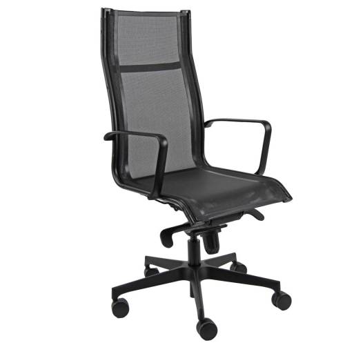 Poltrona direzionale Pollux all black...