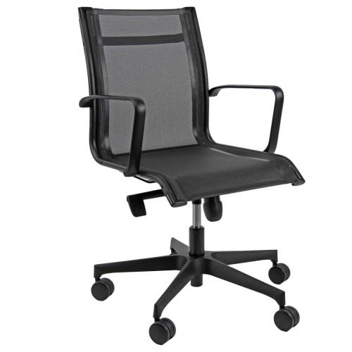 Poltrona direzionale Pollux all black...