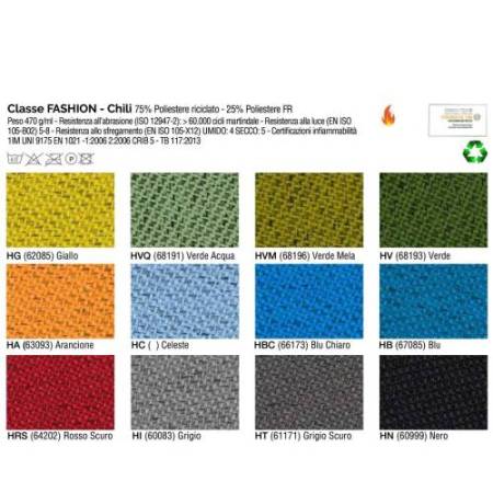 Poltrona semidirezionale Elite wing WIEB - con braccioli regolabili - grigio/bianco - Unisit