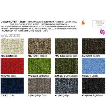 Seduta operativa Pentagon Y10 PENA - con braccioli regolabili - grigio/grigio - Unisit