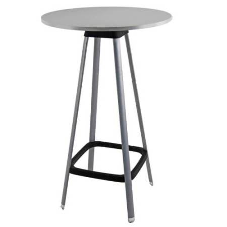 Tavolo bar alto Tapas TAVTA - rotondo - grigio - Unisit