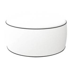 Pouf Ottoman - 23 x 53 cm -...