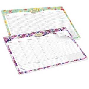 Desk planner Nature Flowers...