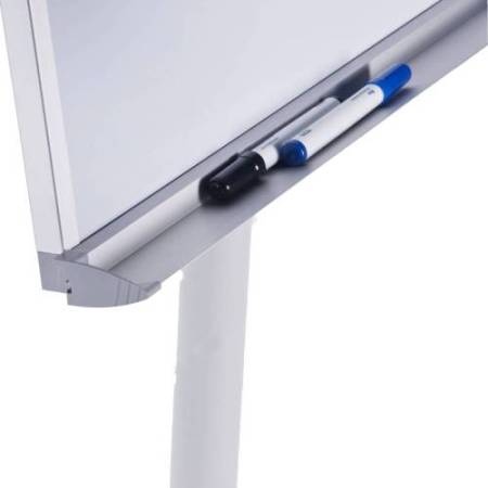 Lavagna portablocco mobile - 70 x 100 cm - bianco - Starline