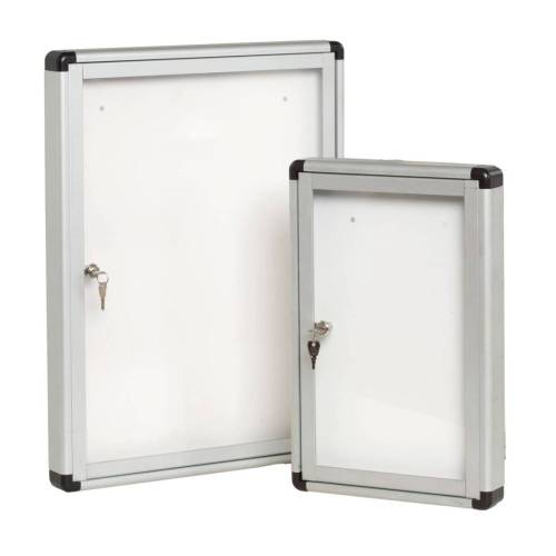 Bacheca per interni - con anta...