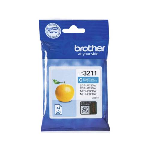 Brother - Cartuccia - Ciano - LC3211C...