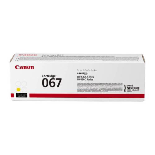 Canon - Toner originale 067 - Giallo...
