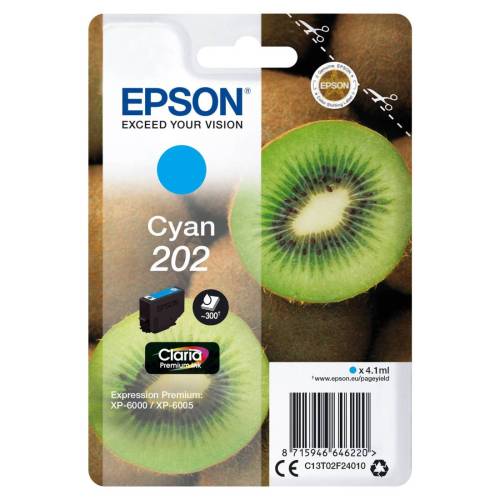 Epson - Cartuccia ink - 202 - Ciano -...