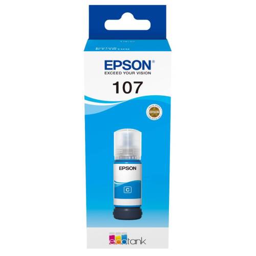 Epson - Cartuccia EcoTank 107 - Ciano...