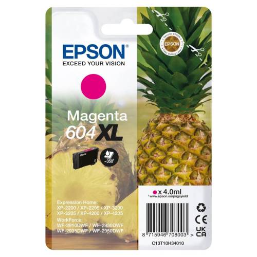 Epson - Cartuccia - Magenta - 604XL -...