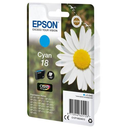 Epson - Cartuccia ink - 18 - Ciano -...