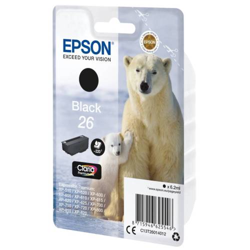 Epson - Cartuccia ink - 26 - Nero -...
