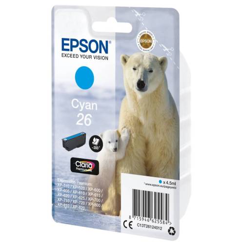 Epson - Cartuccia ink - 26 - Ciano -...